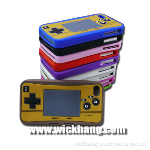 Game Controller Style Silicon Rubber Case for iPhone 4 4s (WH-CAI4S021)